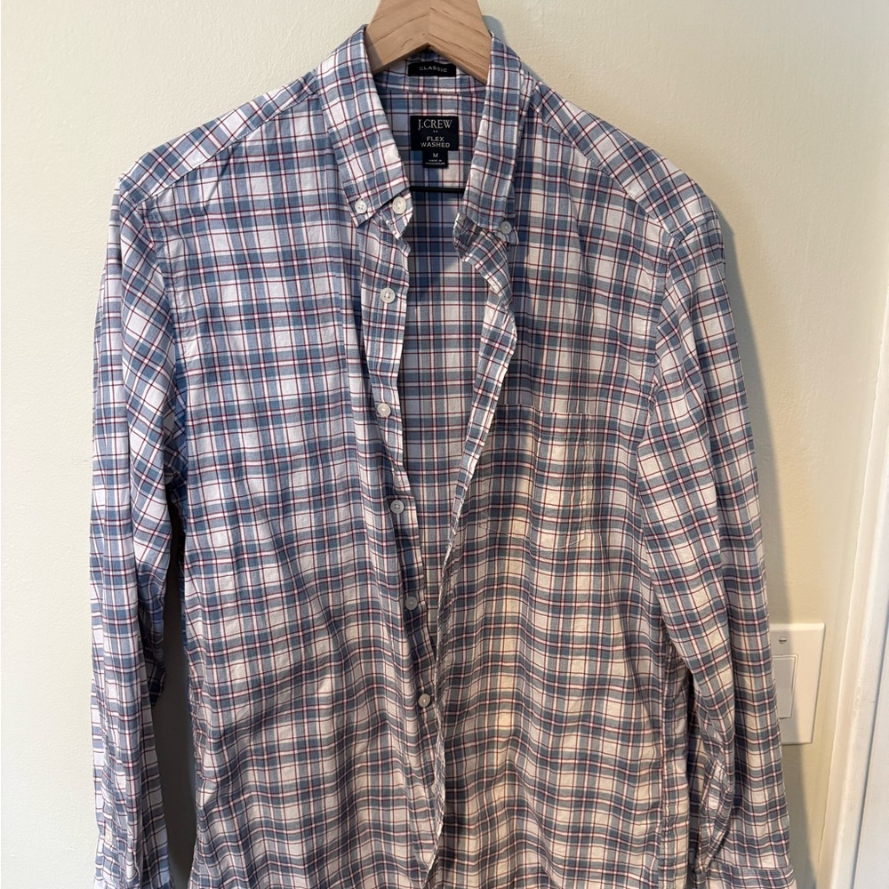 J. Crew Factory Men's Flex Plaid Shirt